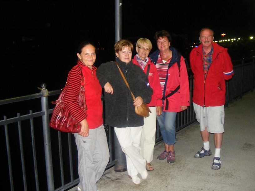Międzyzdroje bay night